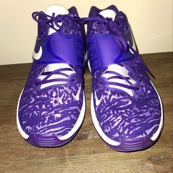 Nike KD TB Promo Court Purple Team Sneakers Kevin Durant DM5040 502 Size 18 New - Picture 4 of 9